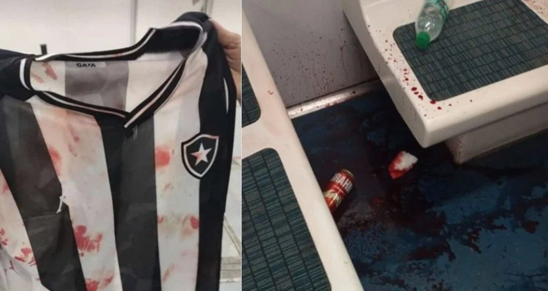 Torcida do Botafogo sofre ataque dentro do Trem