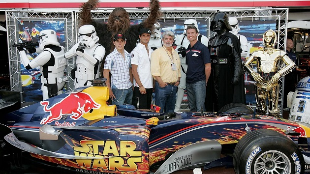 Red Bull misturou F1 com Star Wars em 2005 Red Bull Racing