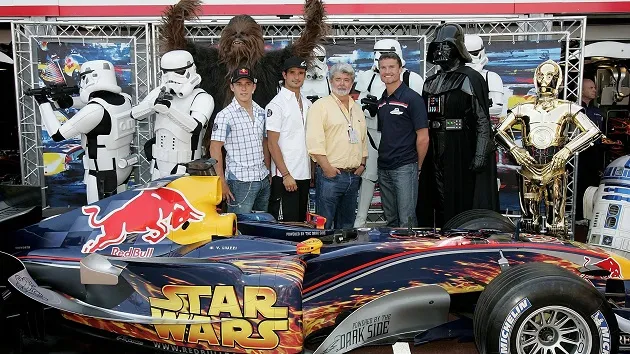 Red Bull misturou F1 com Star Wars em 2005