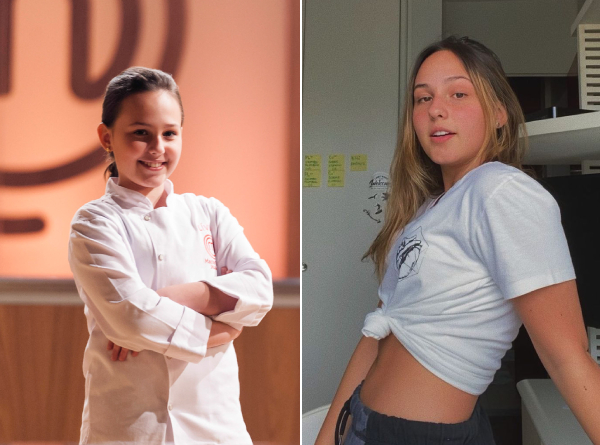 Lívia participou do MasterChef Júnior em 2015; veja por onde anda ela e mais participantes Divulgação/Reprodução/Instagram