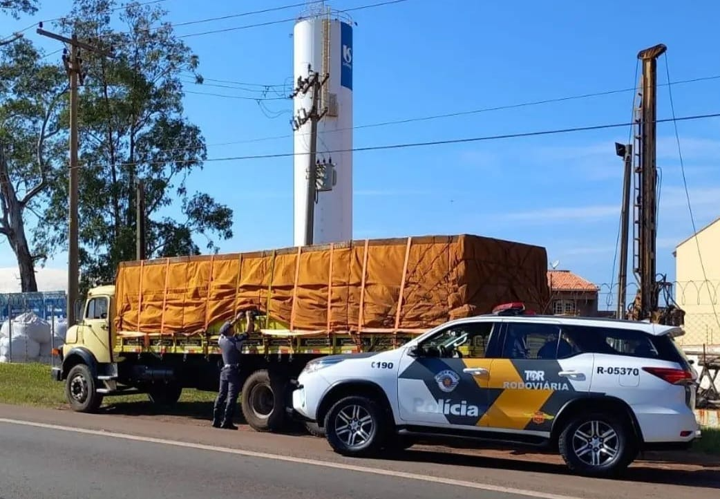 Apreensão foi na SP 127 Divulgação