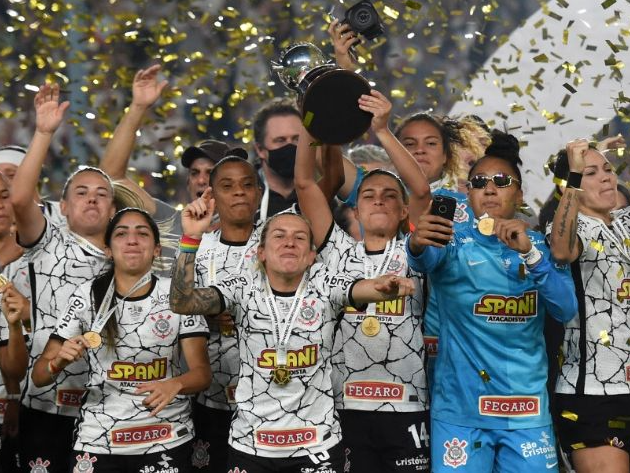 Corinthians conquistou tri da Libertadores no Uruguai