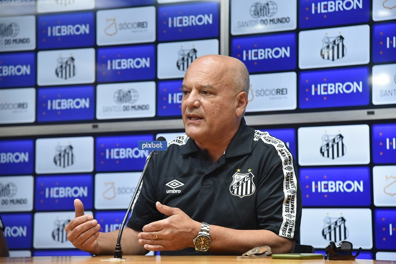 Newton Drummond, executivo de Futebol do Santos Ivan Storti/Santos FC