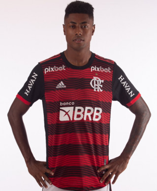 Atacante Bruno Henrique do Flamengo vai passar por cirurgia no joelho direito Divulgação/Flamengo