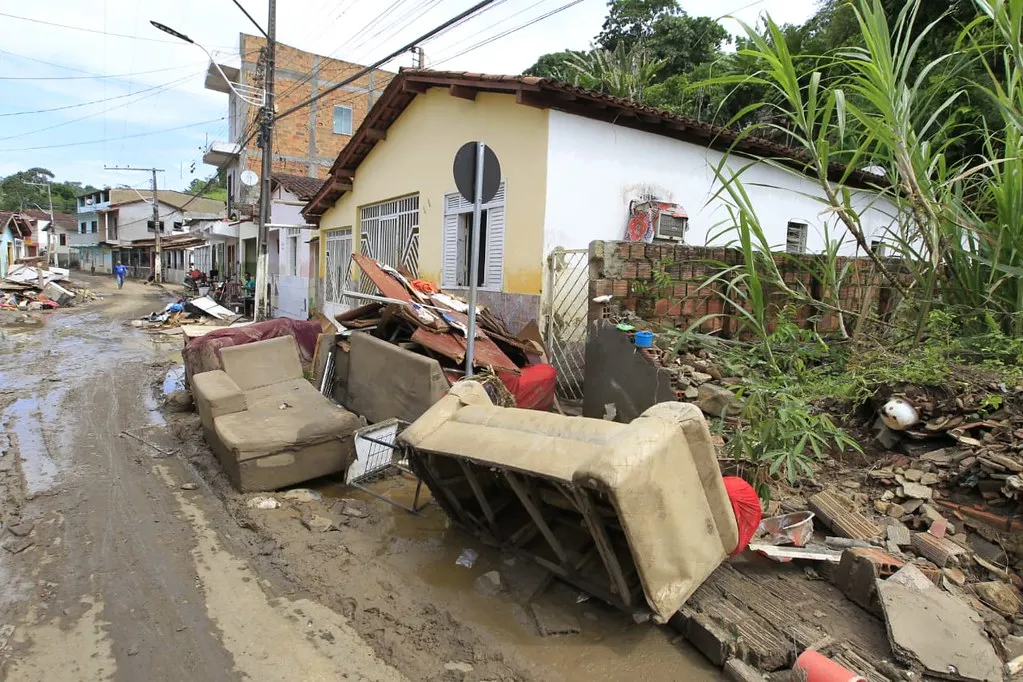 Vale do Jiquiriça, região atingida pelas chuvas na Bahia