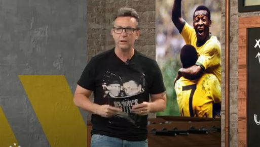 Neto abriu o programa Os Donos da Bola condenando o racismo Reprodução