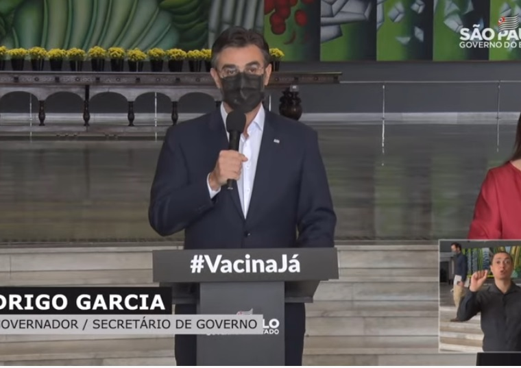 Plano São Paulo: Governo avança Vale do Paraíba e todo o estado para fase vermelha Reprodução/YouTube