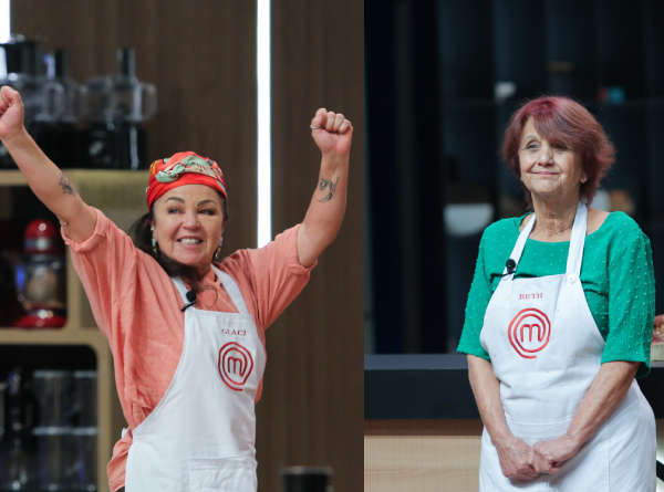 Glaci e Beth são eliminadas na semifinal do MasterChef+ Melissa Haidar/Band