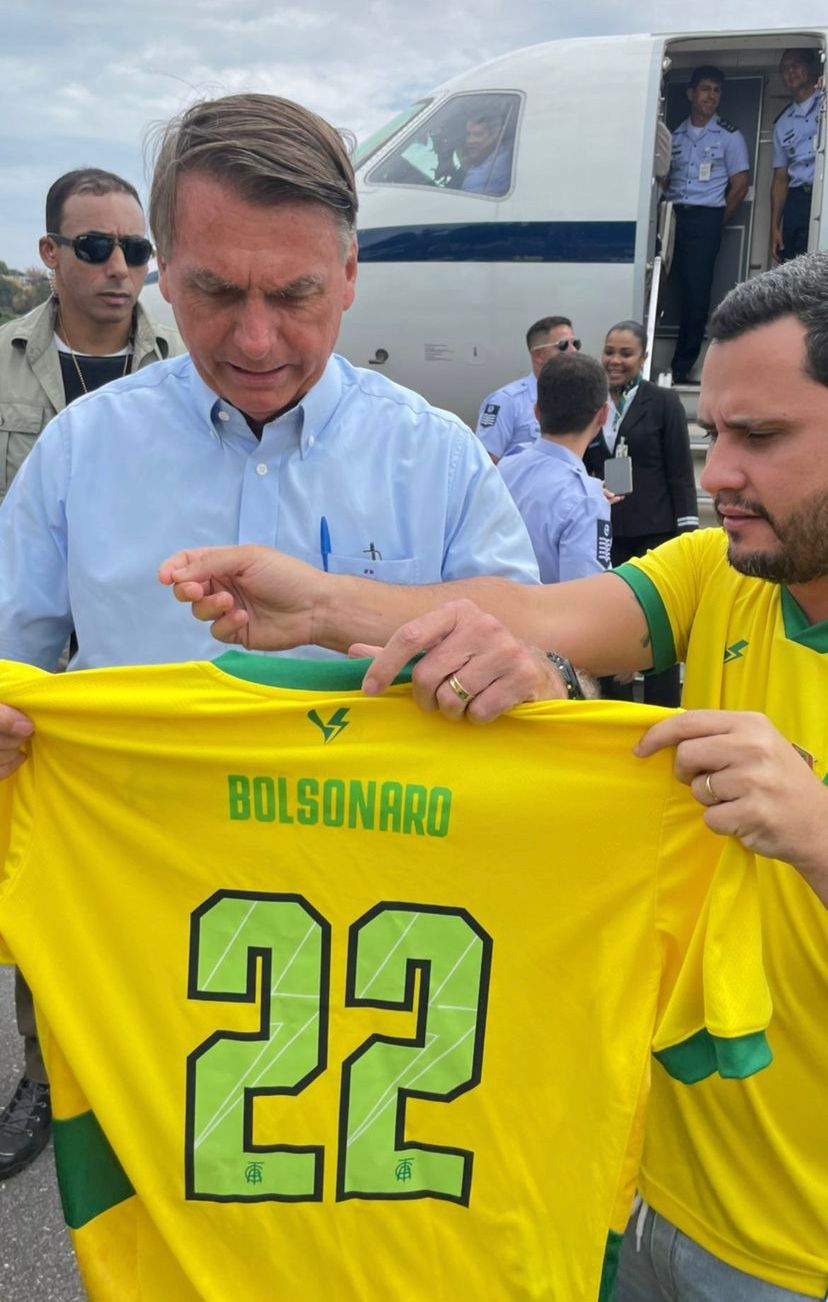 Bolsonaro é Recebido Por Apoiadores Em Chegada A Belo Horizonte - Band ...