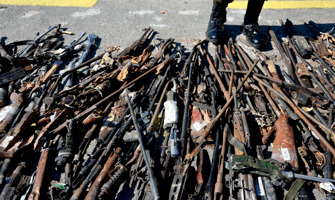 Número de armas custodiadas pela Polícia Civil supera 45 mil unidades