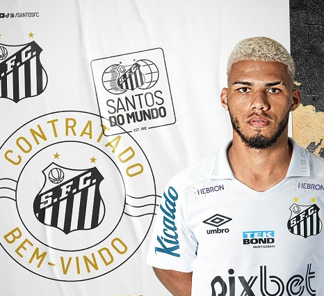 Santos anuncia contratação do lateral-direito Nathan, ex-Vasco