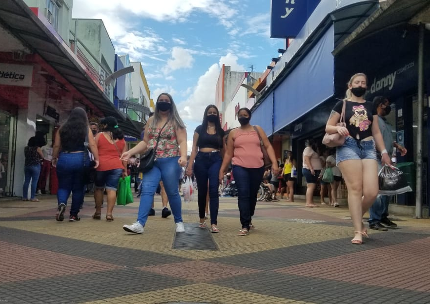 Calçadão de São José dos Campos Rauston Naves/Vale Urgente