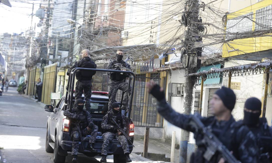 Policiamento foi reforçado na região Reprodução/Polícia Militar