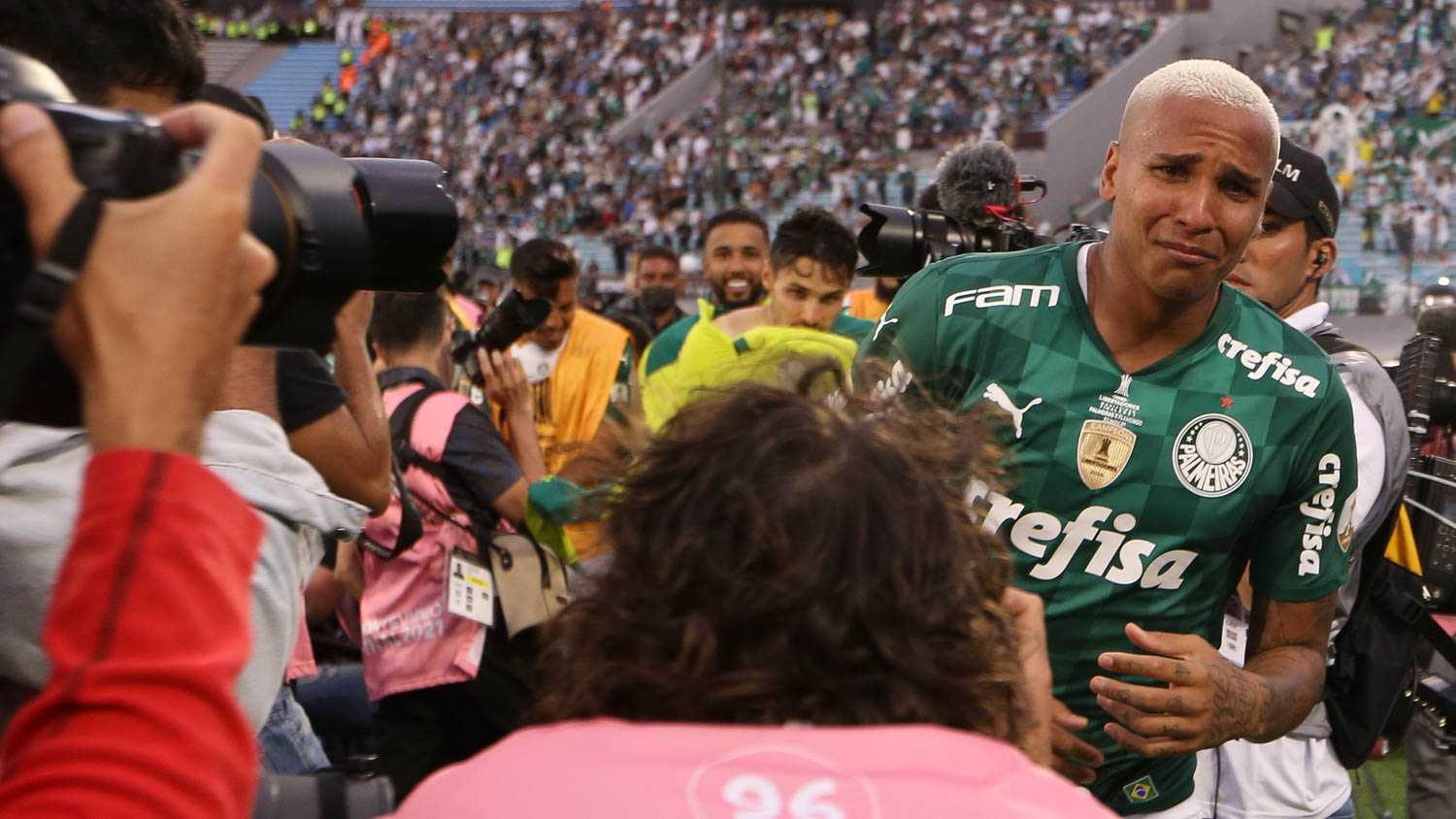 Deyverson na conquista da Libertadores pelo Palmeiras Cesar Greco