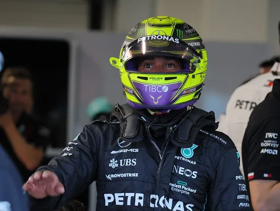 Lewis Hamilton se mostrou empolgado com evolução da Mercedes