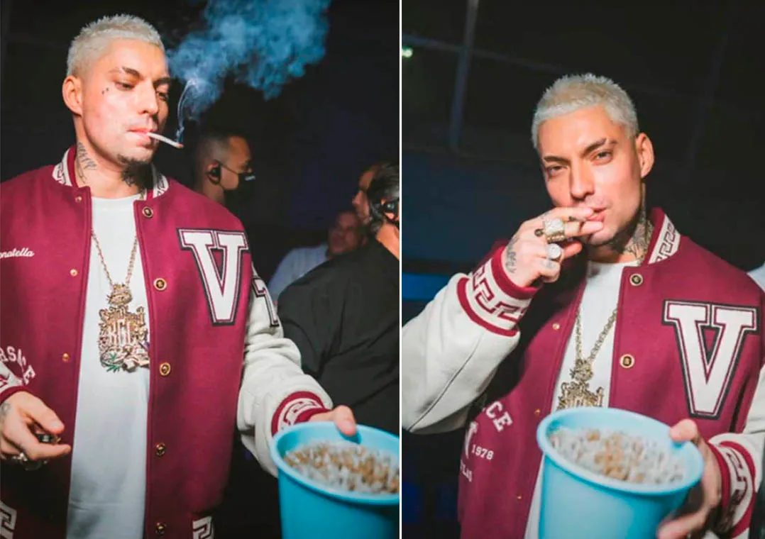 Festa de aniversário do rapper Filipe Ret será investigada por tráfico de drogas