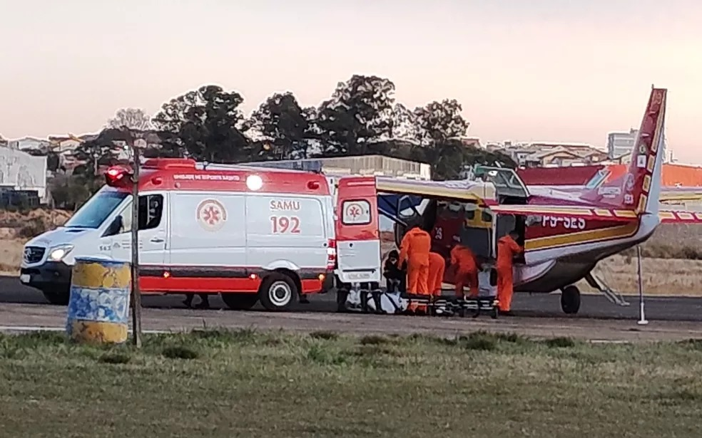 Paciente estava há uma semana internada em Poços de Caldas, no Sul de Minas Reprodução / Marcos Corrêa