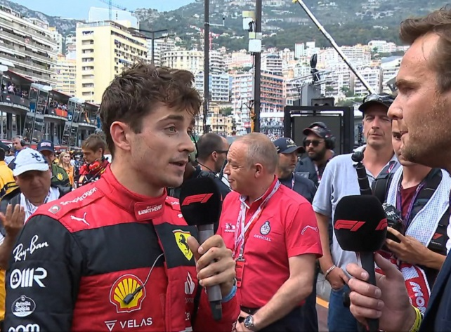 F1: Leclerc celebra nova pole em Mônaco e elogia ritmo da Ferrari