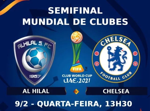 Partida entre Al Hilal e Chelsea vai definir adversário do Palmeiras no Mundial