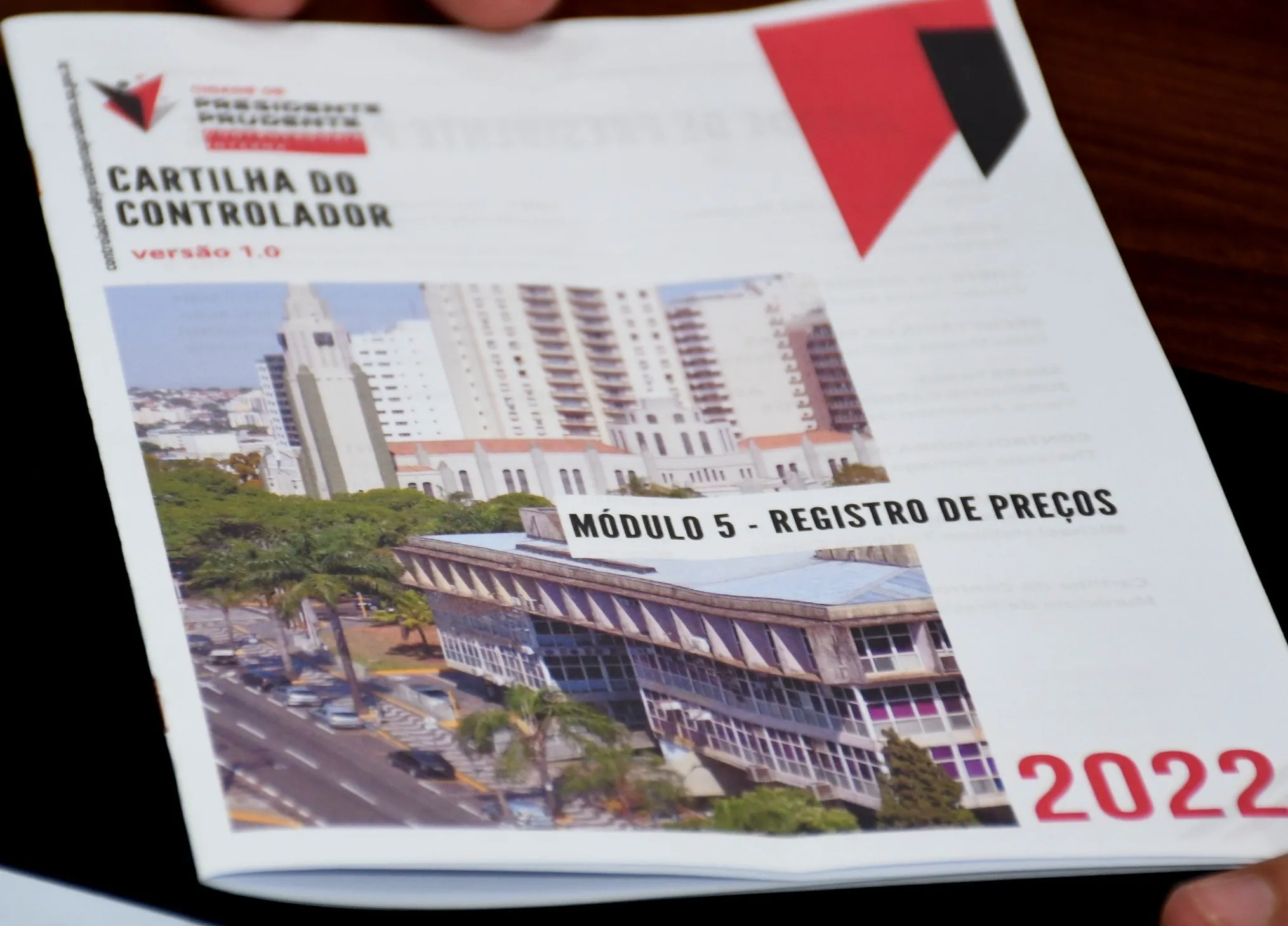 A cartilha está no site da prefeitura 