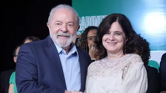 Lula e Nísia Trindade Fiocruz