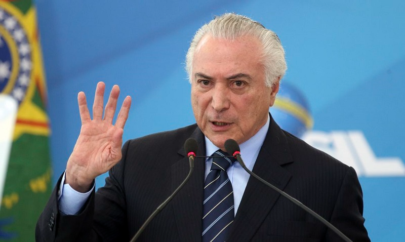 Michel Temer diz que apoiará candidato que defender a democracia Antonio Cruz/Agência Brasil