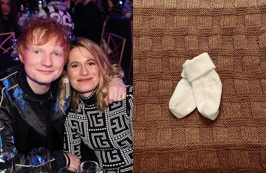 Ed Sheeran surpreendeu seus fãs ao contar que sua segunda filha nasceu