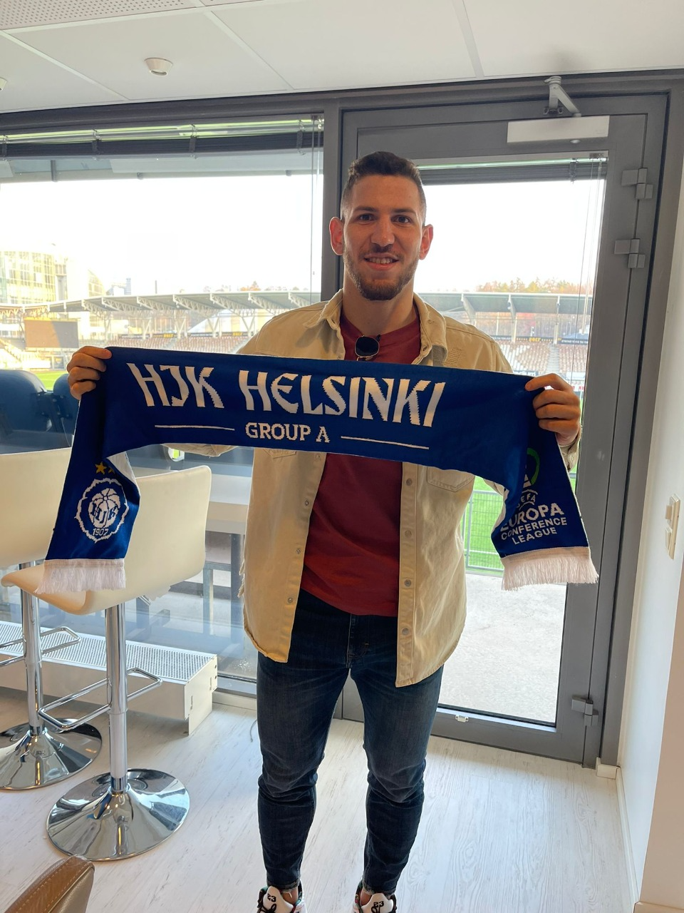 Murilo Henrique acerta contrato com o HJK Helsinki Divulgação: HJK