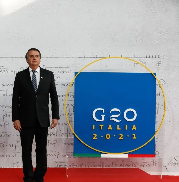 Jair Bolsonaro na cúpula G20