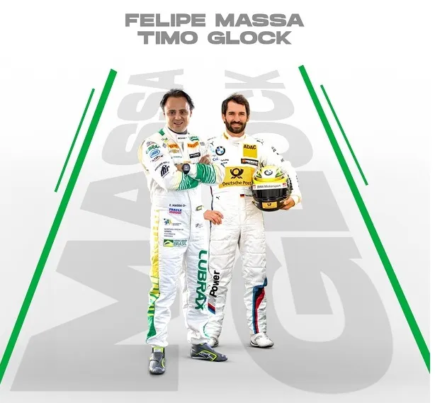 Felipe Massa e Timo Glock serão companheiros na Corrida de Duplas de 2022 da Stock Car