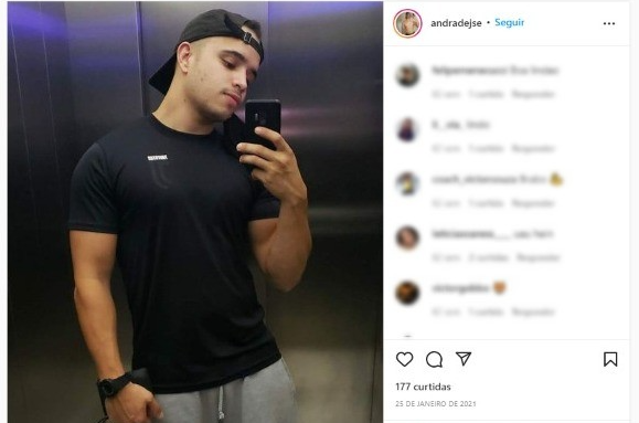 Corpo de jovem baleado em adega será velado nesta sexta-feira (08) em Taubaté Reprodução/ Instagram