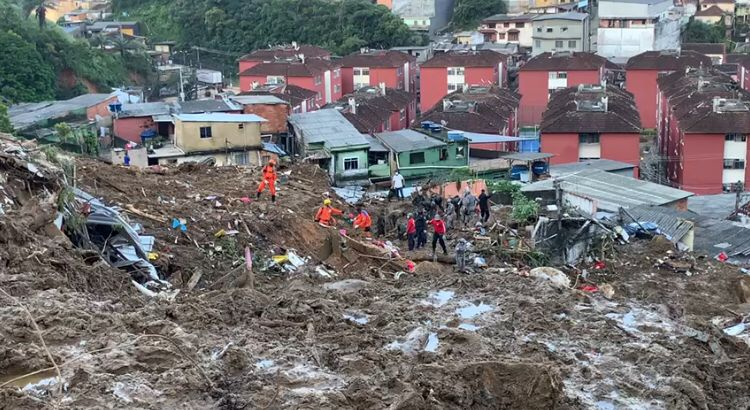 Petrópolis tem recorde de mortes e medo de mais chuvas no 7º dia de buscas Foto: BandNews FM Rio de Janeiro 