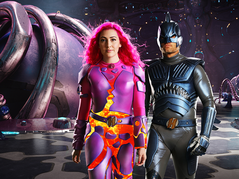 Lavagirl e Sharkboy, em nova produção da Netflix Divulgação/Netflix