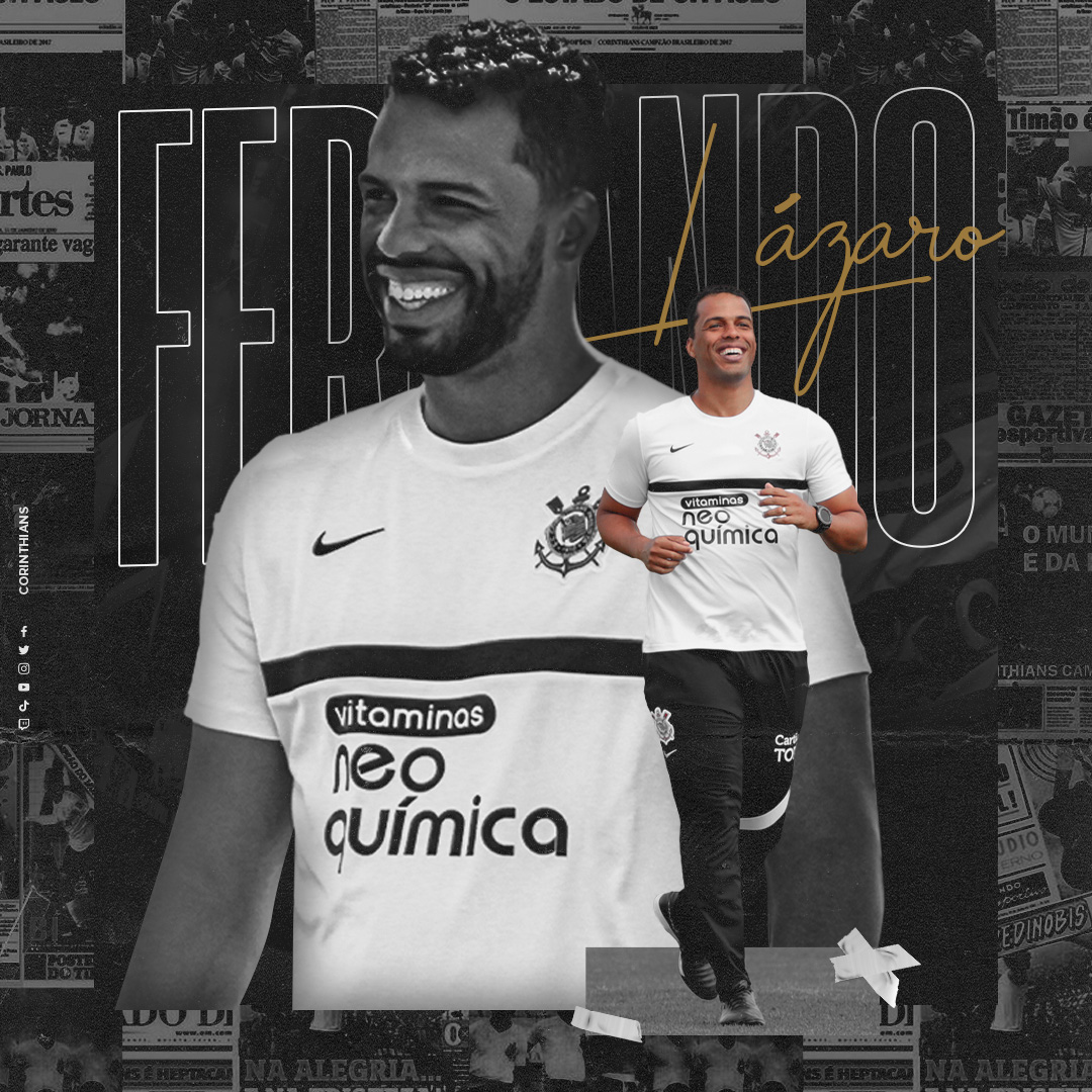 Fernando Lázaro é o novo treinador do Corinthians Reprodução 