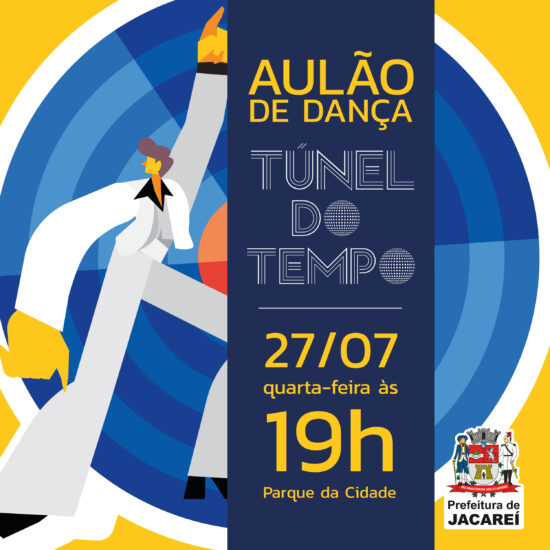 Um aulão de dança promete agitar o Parque da Cidade na próxima quarta-feira em Jacareí Reprodução/ Prefeitura de Jacareí