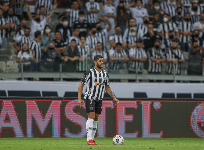 Galo contou com torcida contra o River Plate Pedro Souza/Atlético