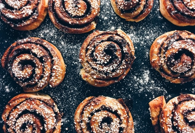 Receita de cinnamon rolls