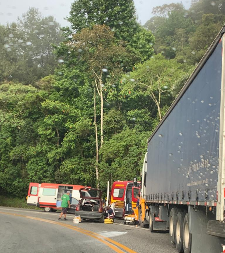 Dois homens ficaram gravemente feridos em acidente na Rodovia Floriano Rodrigues Divulgação/ Comunicação Social