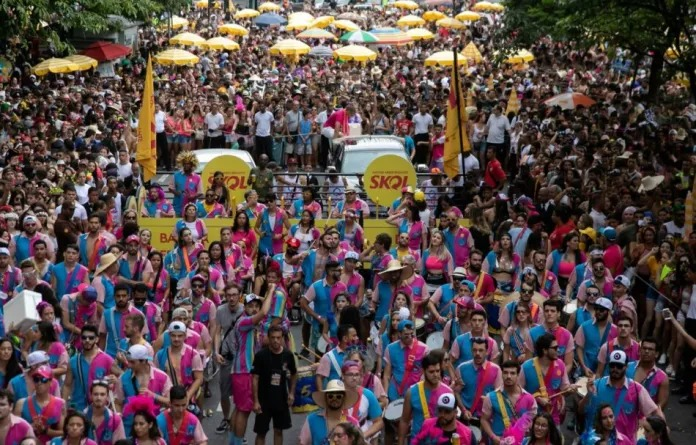 O tradicional carnaval de rua na cidade não pode ser realizado em de 2021 e 2022 Reprodução