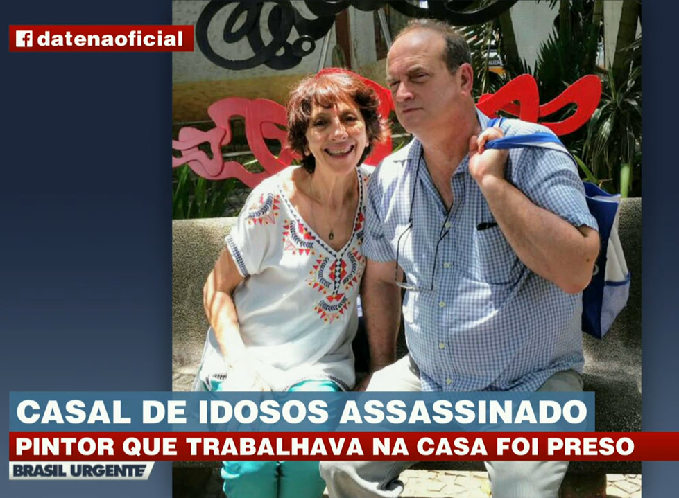 Gerson Modica Orioli, de 61 anos, e Ana Modica Orioli, de 71 anos Reprodução