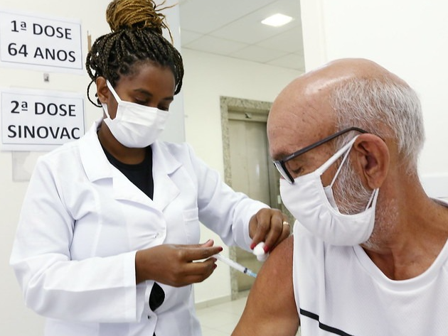 São José dos Campos segue com a imunização da Covid-19 Fotografia/PMSJC