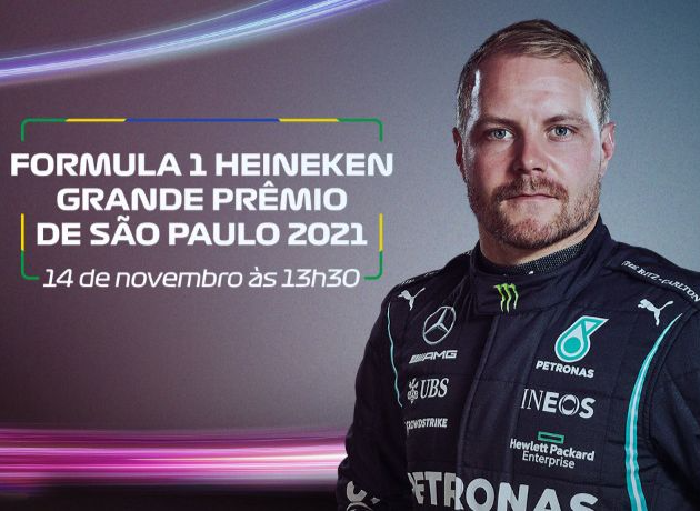 Bottas vence a Sprint Race e é pole do Grande Prêmio São Paulo de Fórmula 1 Crédito: Fórmula 1 