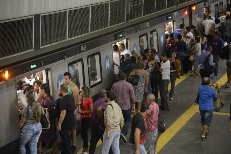 Horário de operação dos metrôs será alterado em função dos eventos Fernando Frazão/Agência Brasil