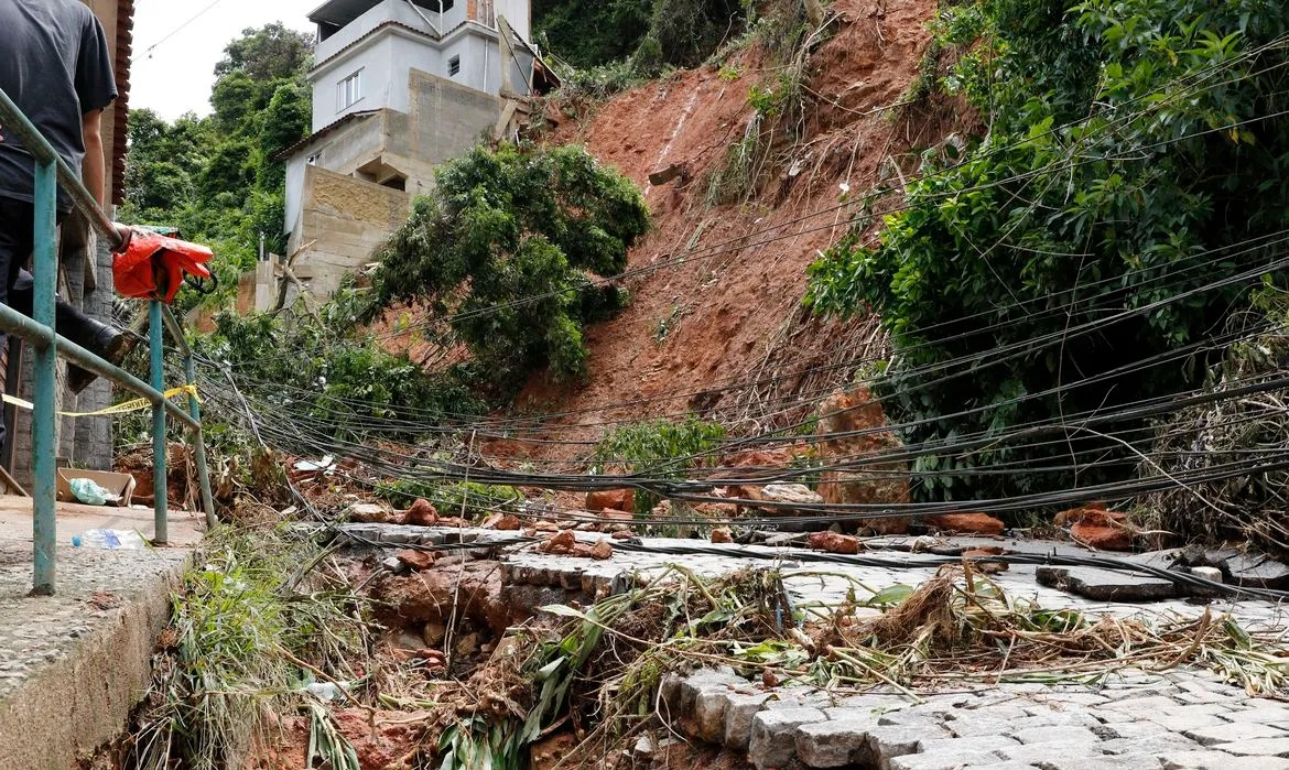 Petrópolis foi destruída pelas chuvas em fevereiro Fernando Frazão/Agência Brasil