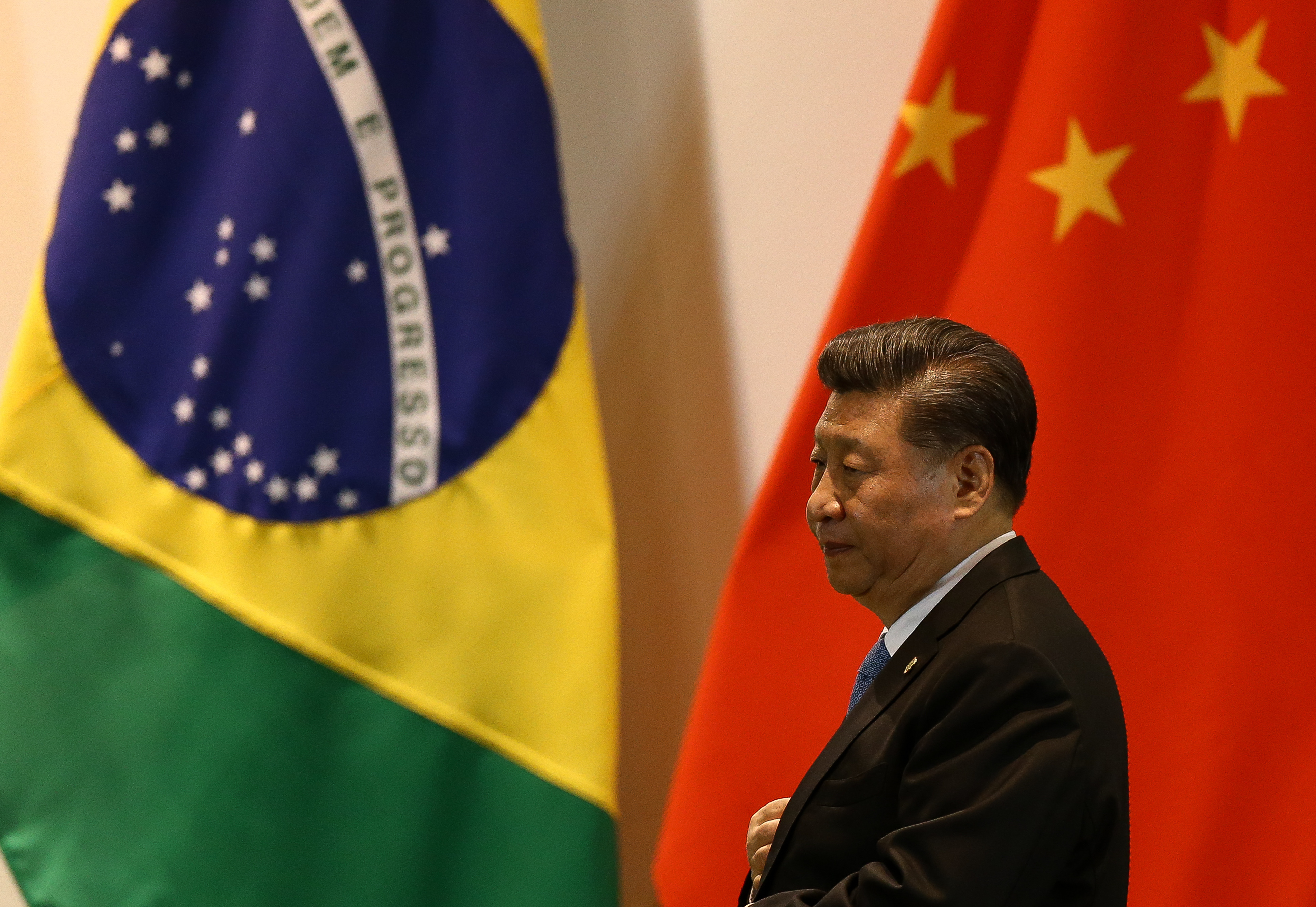 Presidente chinês Xi Jinping defende que essência do multilateralismo consiste em diálogo Pedro Ladeira/Folhapress