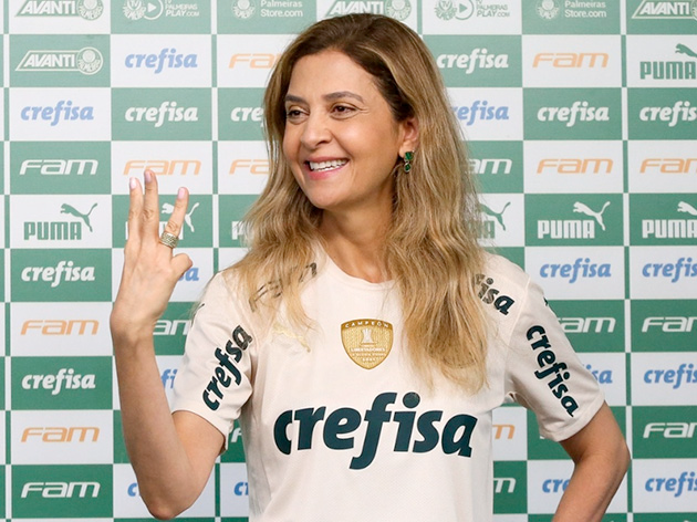 Presidente do Palmeiras conversou com a jornalista Marília Ruiz