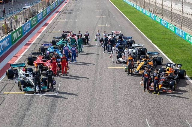 Grid de 2022 F1