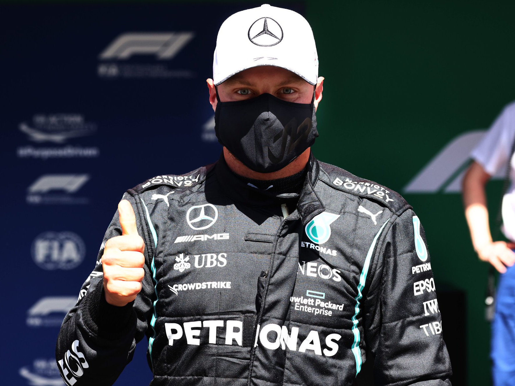 Bottas sai na frente do GP de Portugal Twitter/MercedesAMGF1