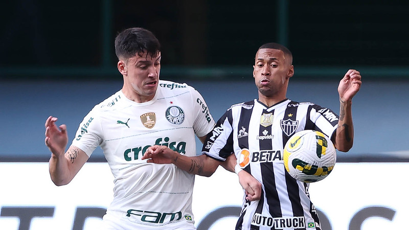 Palmeiras e Atlético-MG vão se enfrentar de novo na Libertadores Foto: Cesar Greco