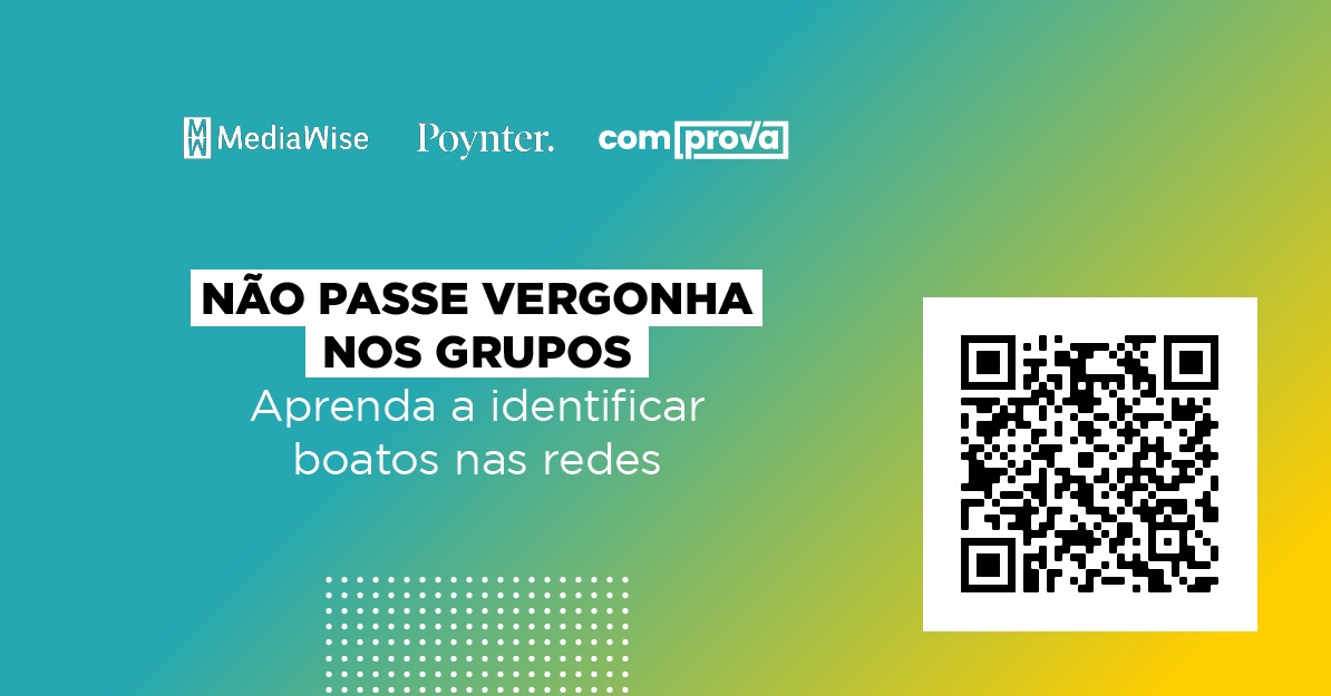 Curso é formado por lições de 5 minutos enviadas diariamente por WhatsApp Foto: Reprodução/Comprova 